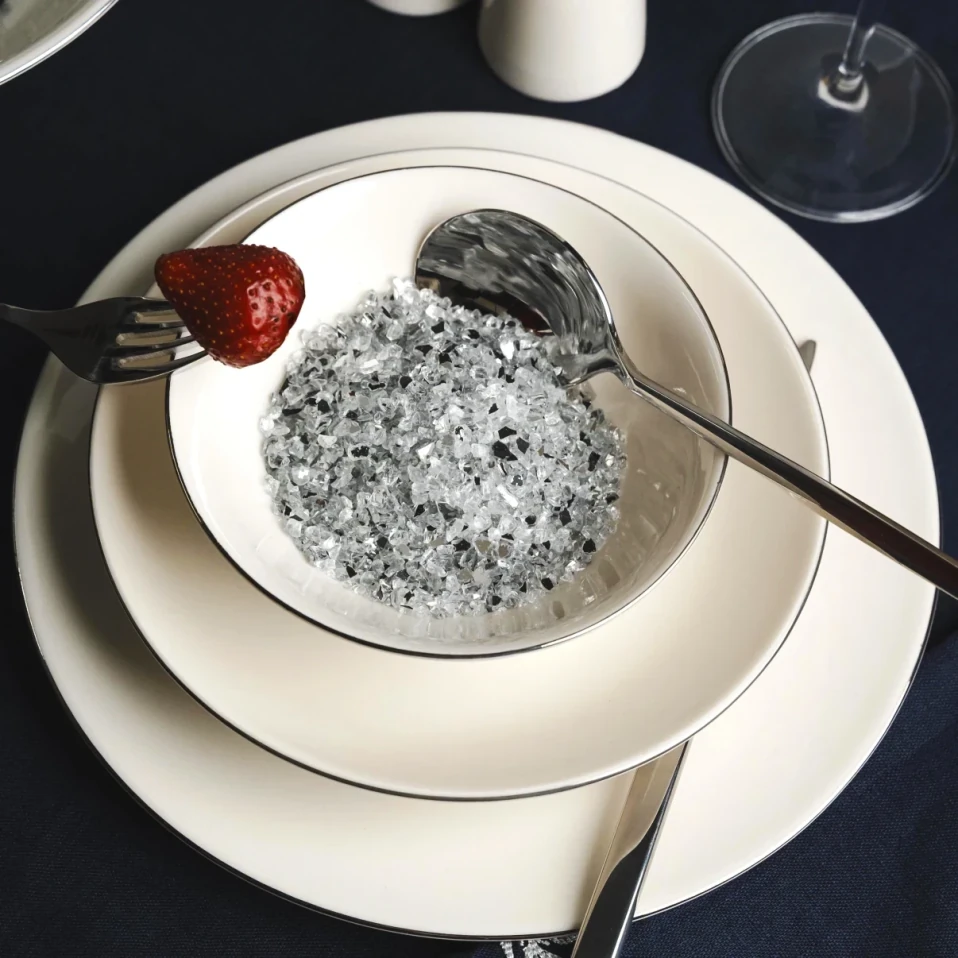 Elias Platin Servis Tabağı 25 cm - 4