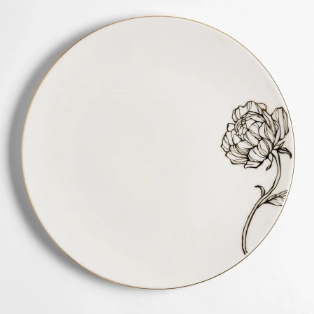 Lyra Gold Servis Tabağı 25 cm - 1