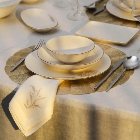 Lyra Gold Servis Tabağı 25 cm - 3