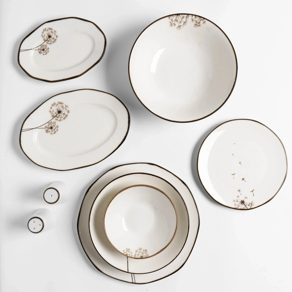 Nash Desenli Servis Tabağı 27 cm - 4