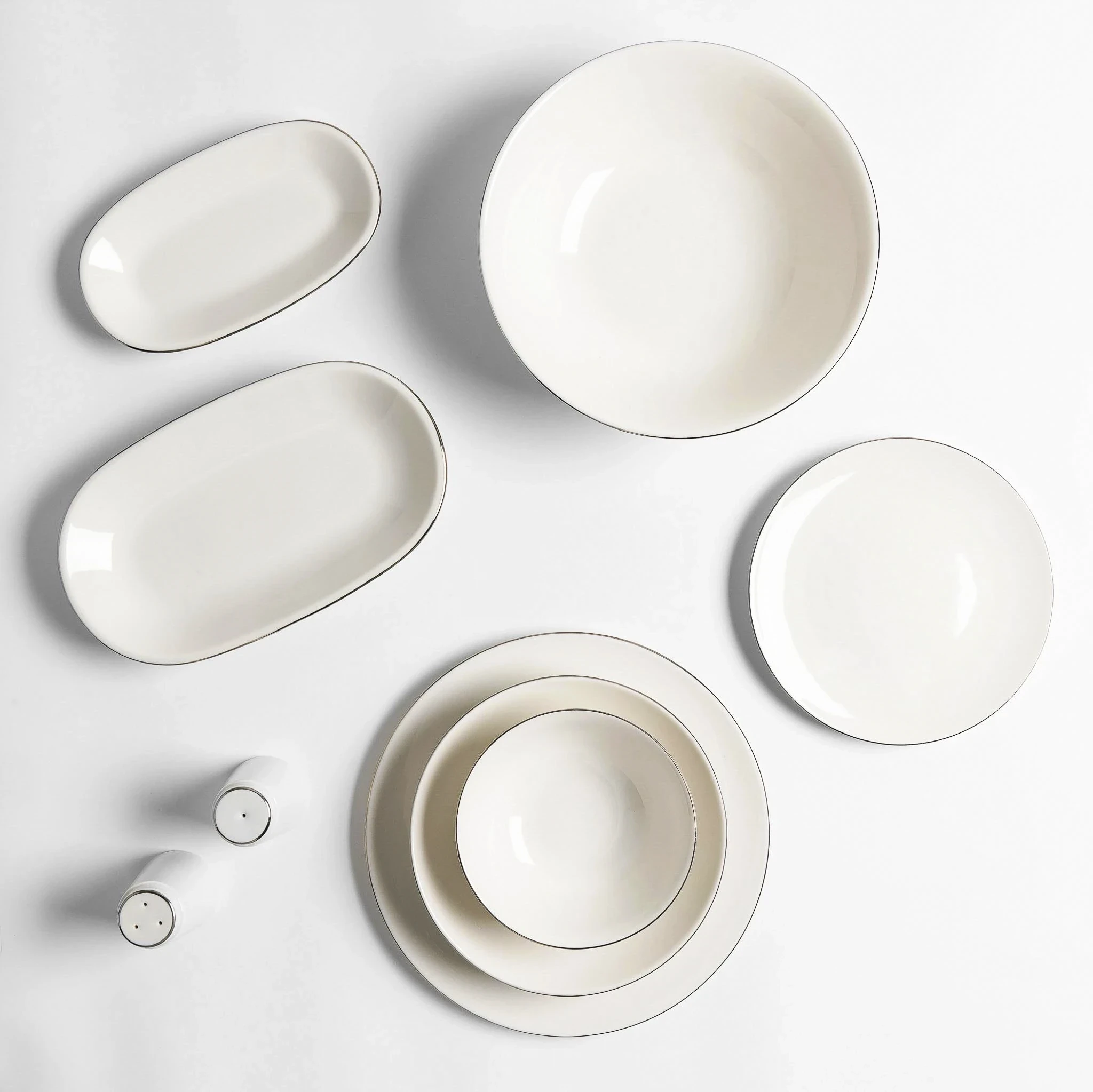 Elias Platin Çukur Tabak 19 cm - 3