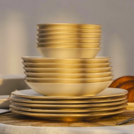 Elias Platin Çukur Tabak 19 cm - 4