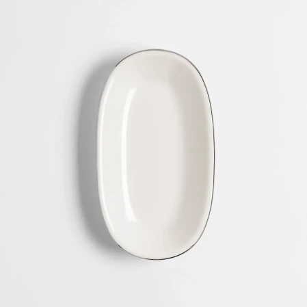 Elias Platin Kayık Tabak 19x11 cm - 1