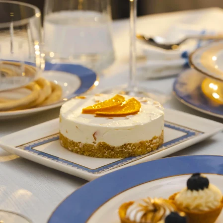 Giselle Mavi Gold Sunum Tabağı 13x18 cm - 5