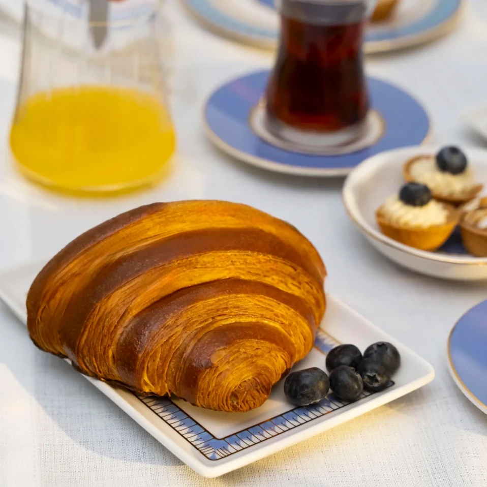 Giselle Mavi Gold Sunum Tabağı 13x18 cm - 6