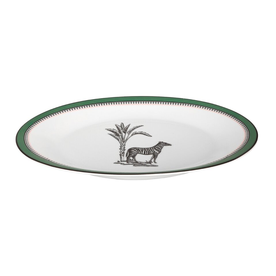 Jungle Muse Kayık Tabak 32 Cm - 2