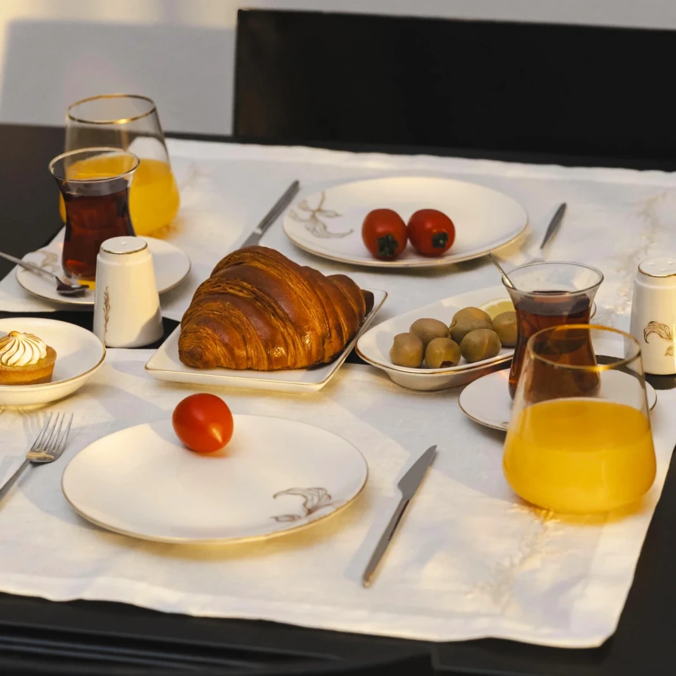 Lyra Gold Sunum Tabağı 13x18 cm - 2