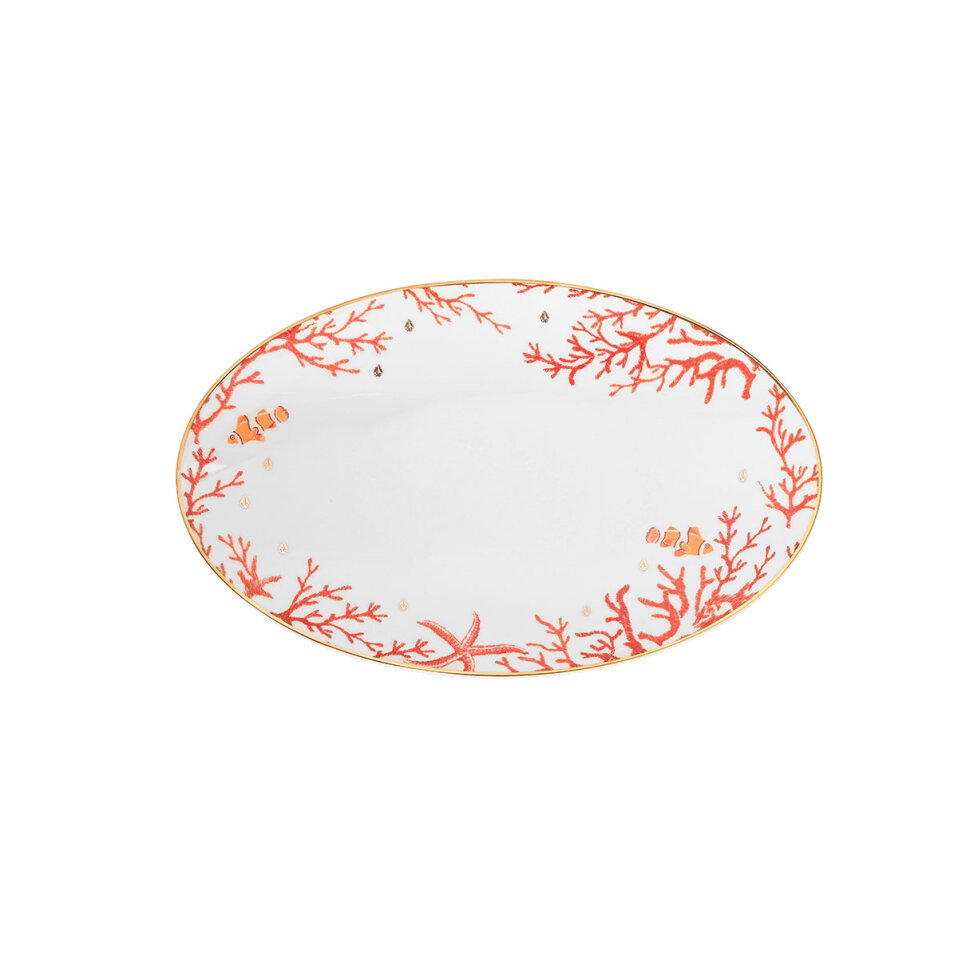 Red Deep Kayık Tabak 32 Cm - 1