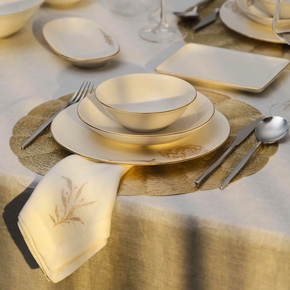 Lyra Gold Çukur Tabak 19 cm - 3