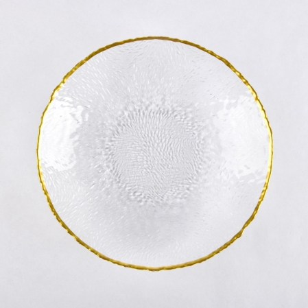 Neva Gold Detaylı Çukur Tabak 20,4 cm - Qua Home