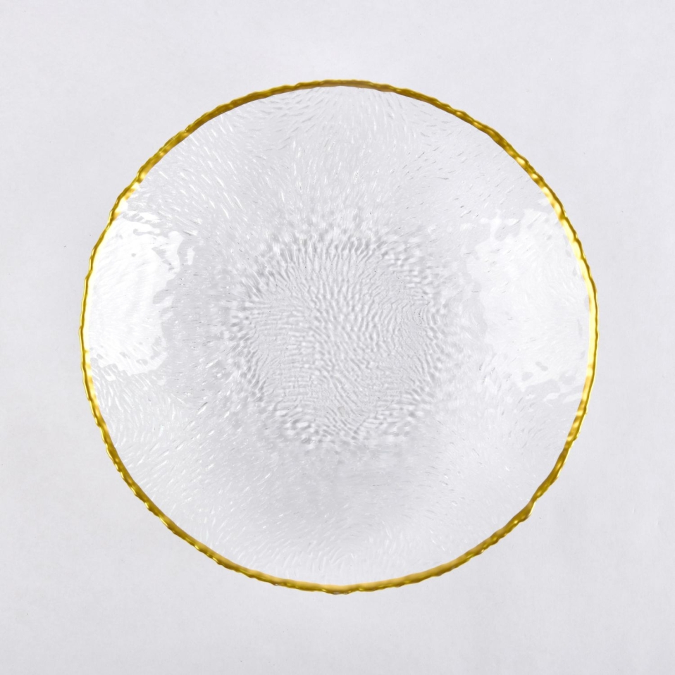 Neva Gold Detaylı Çukur Tabak 20,4 cm - 1