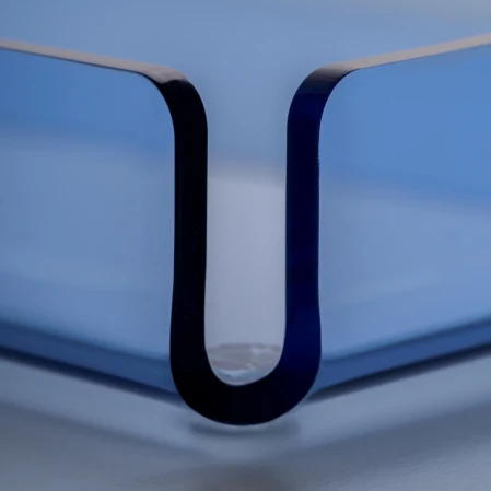 Esbo Pleksi Tepsi Mavi 40x17 cm - 2