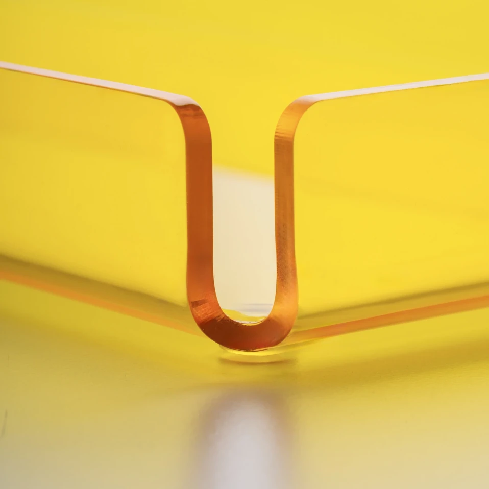 Esbo Pleksi Tepsi Sarı 30x14 cm - 2