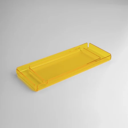 Esbo Pleksi Tepsi Sarı 30x14 cm - 3