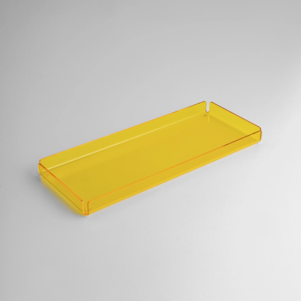 Esbo Pleksi Tepsi Sarı 40x17 cm - 1