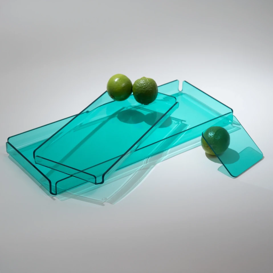 Esbo Pleksi Tepsi Yeşil 30x14 cm - 5