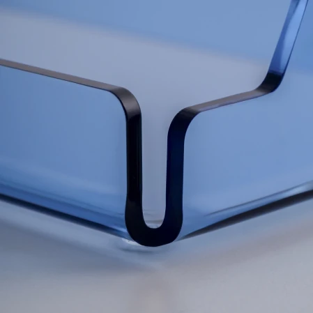 Vasa Neon Pleksi Tepsi Mavi 35x20 cm - 2