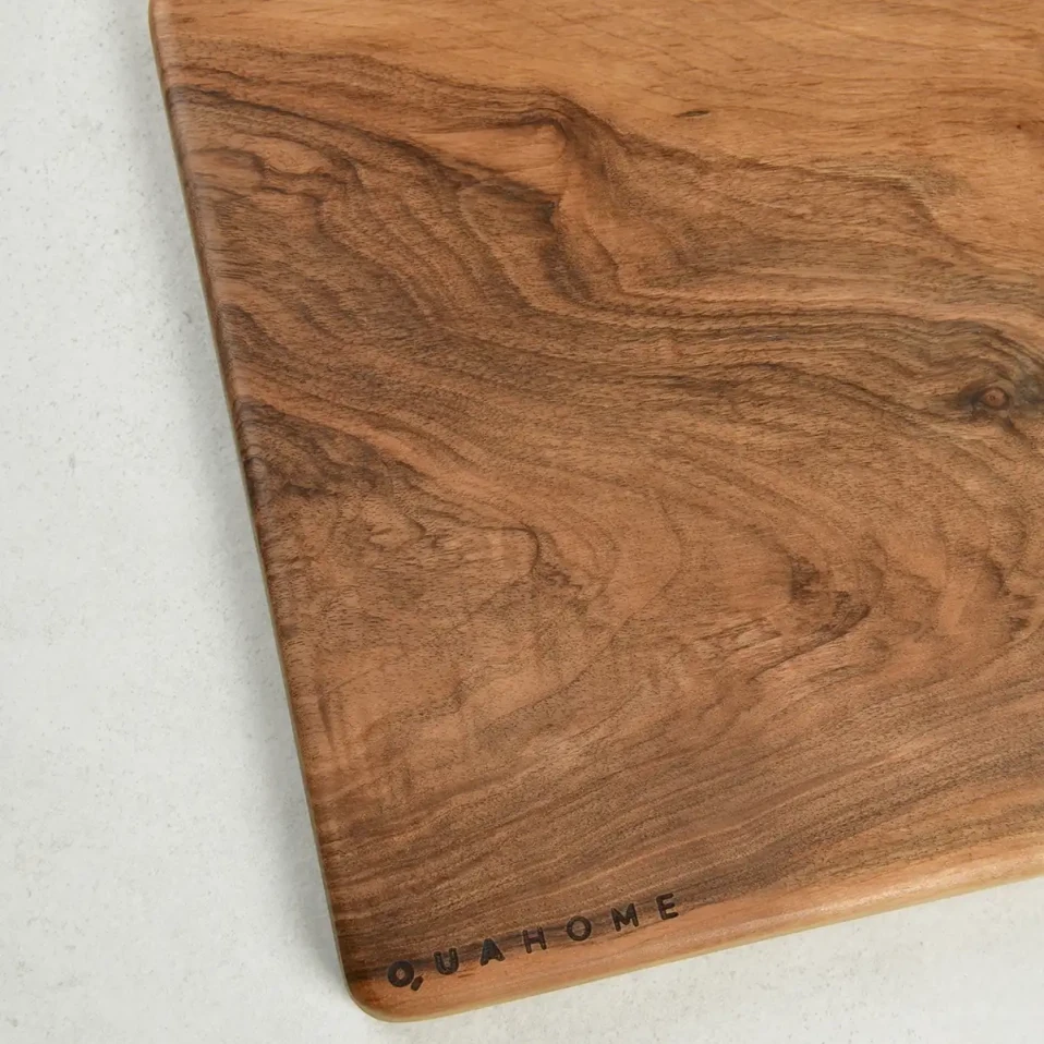 Ira Ceviz Ahşap Kesme & Sunum Tahtası 44x25x1.8 cm - 4