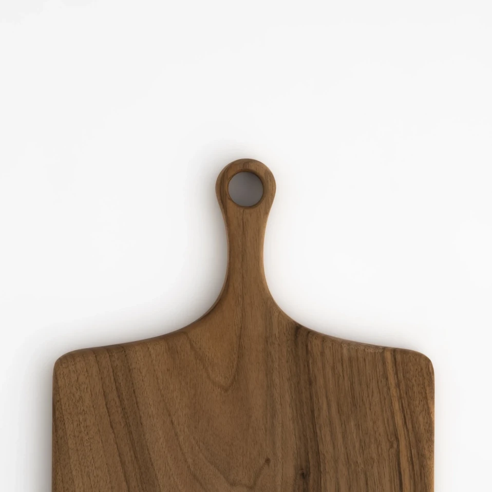 Ira Ceviz Ahşap Kesme & Sunum Tahtası 44x25x1.8 cm - 5