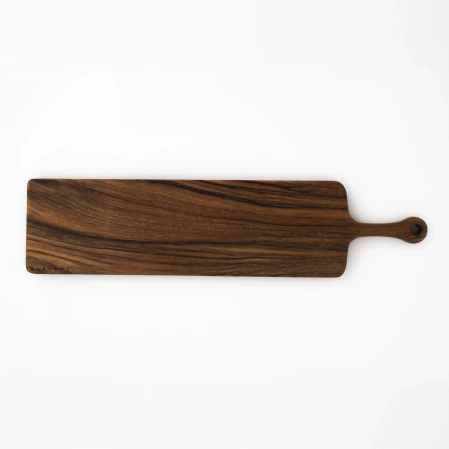 Ira Ceviz Ahşap Kesme & Sunum Tahtası 62x15x1.8 cm - 2