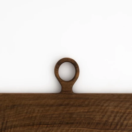 Rox Ceviz Ahşap Kesme & Sunum Tahtası 50x21x1.8 cm - 2