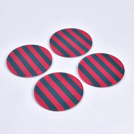 Velora Yılbaşı Bardak Altlığı Yuvarlak 4' Lü - 2