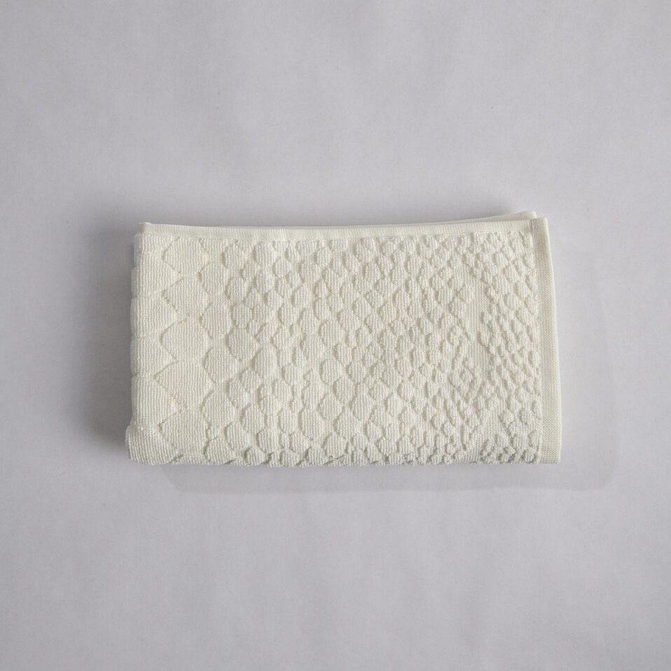 Velune %100 Pamuk 4’lü El Havlusu Antrasit Ekru Kutu 30x50 cm - 2