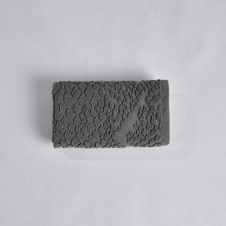 Velune %100 Pamuk 4'lü El Havlusu Antrasit Gri Kutu 30x50 Cm - 4