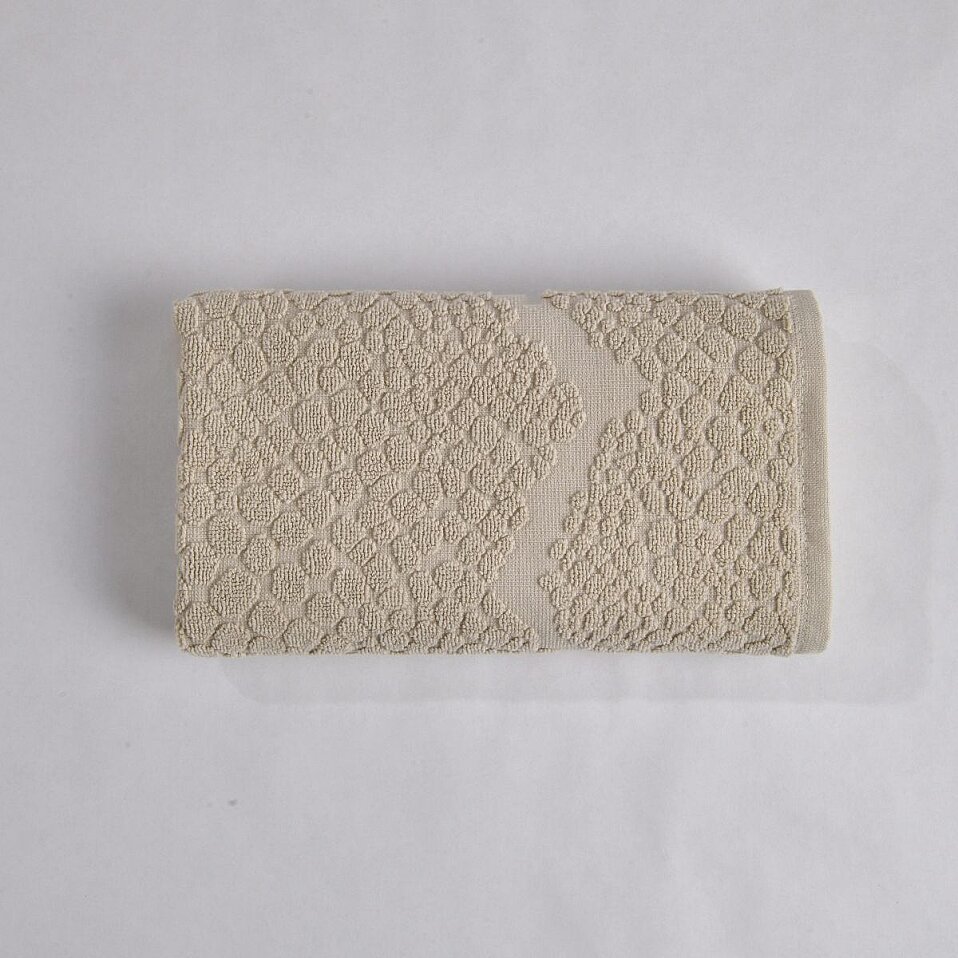 Velune %100 Pamuk 2'li Yüz Havlusu Kahve Bej Kutu 50x80 Cm - 2