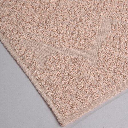 Velune %100 Pamuk 4'lü El Havlusu Pembe Bej Kutu 30x50 Cm - 3