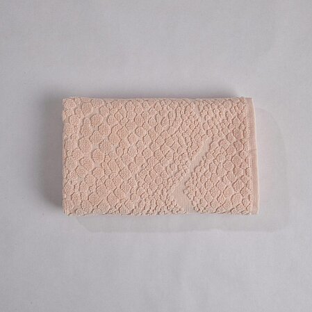 Velune %100 Pamuk 2'li Yüz Havlusu Pembe Bej Kutu 50x80 Cm - 2