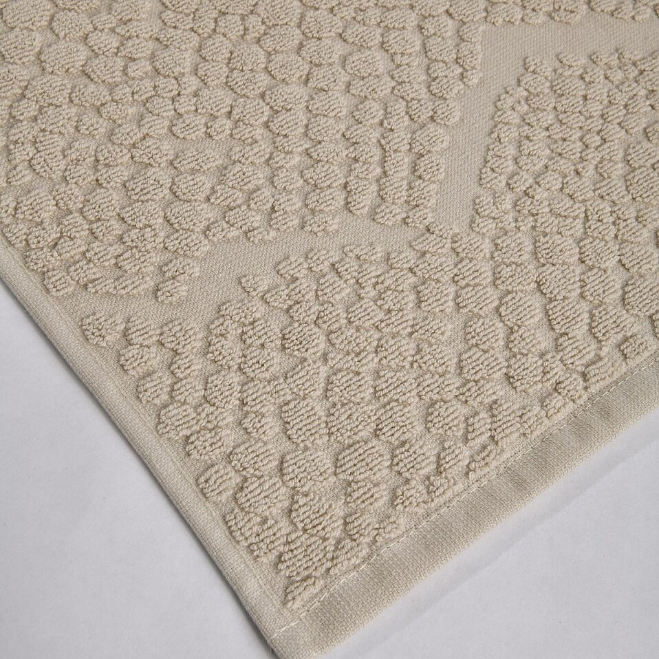 Velune Pamuk Banyo Havlusu Bej 90x150 Cm - 7
