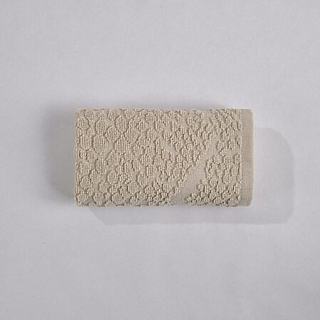 Velune Pamuk El Havlusu Bej 30x50 Cm - Qua Home