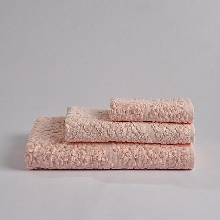 Velune Pamuk El Havlusu Pembe 30x50 Cm - 2