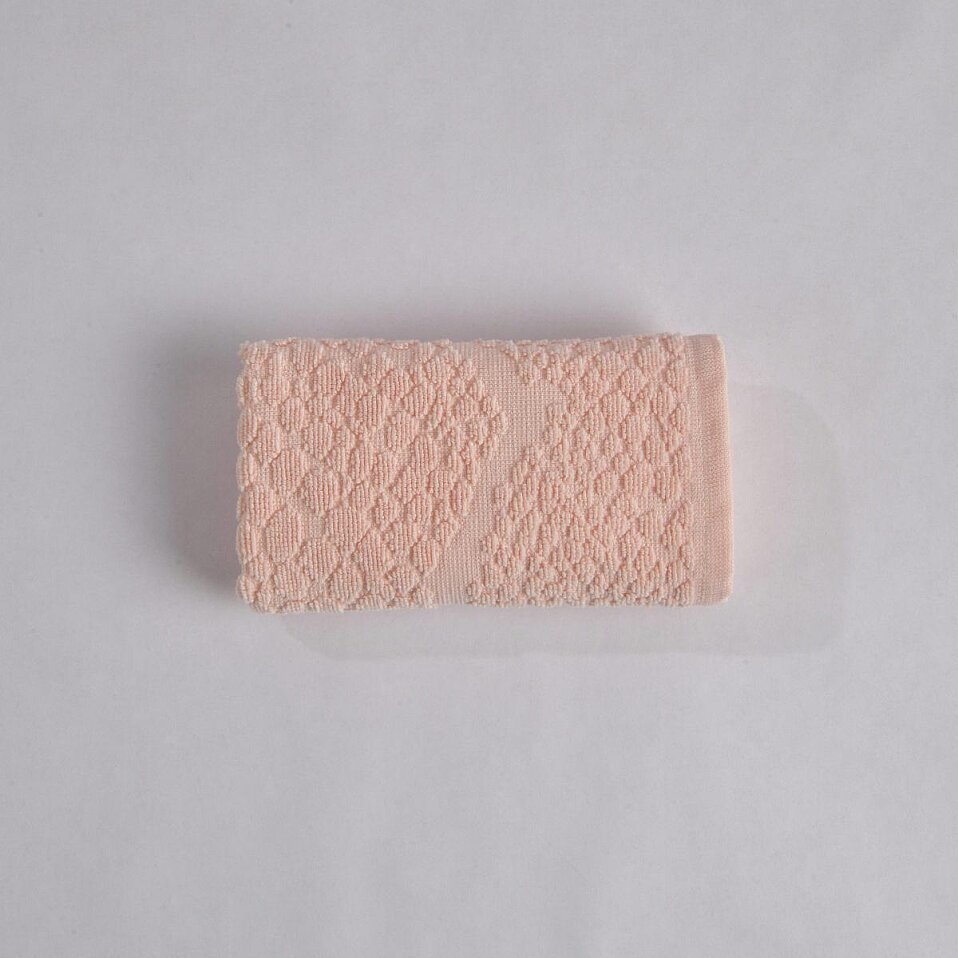 Velune Pamuk El Havlusu Pembe 30x50 Cm - 1