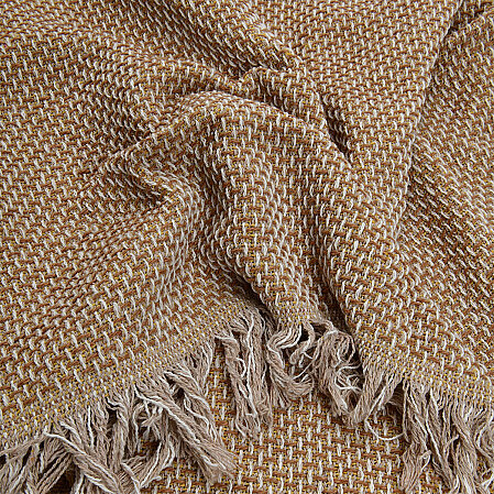 Curly Çift Kişilik Battaniye Bej Kahve 200x220 cm - 6