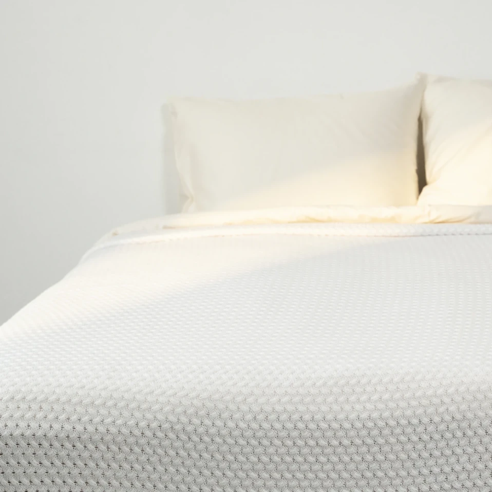 Novah Triko Çift Kişilik Battaniye Beyaz 200x220 cm - 4