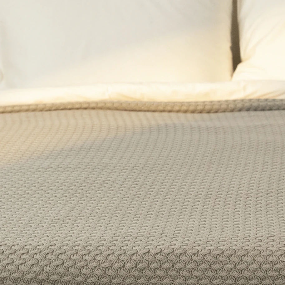 Novah Triko Çift Kişilik Battaniye Vizon 200x220 cm - 4