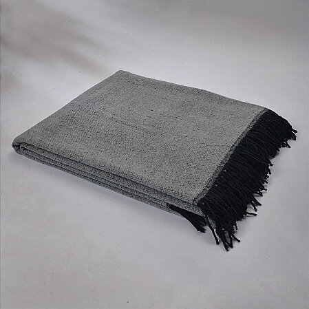 Shear Çift Kişilik Battaniye Gri 200x220 cm - 6