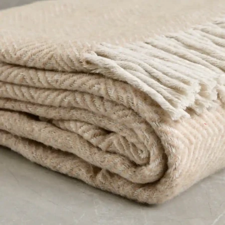 Moe Tek Kişilik Battaniye Bej 150x200 cm - 2