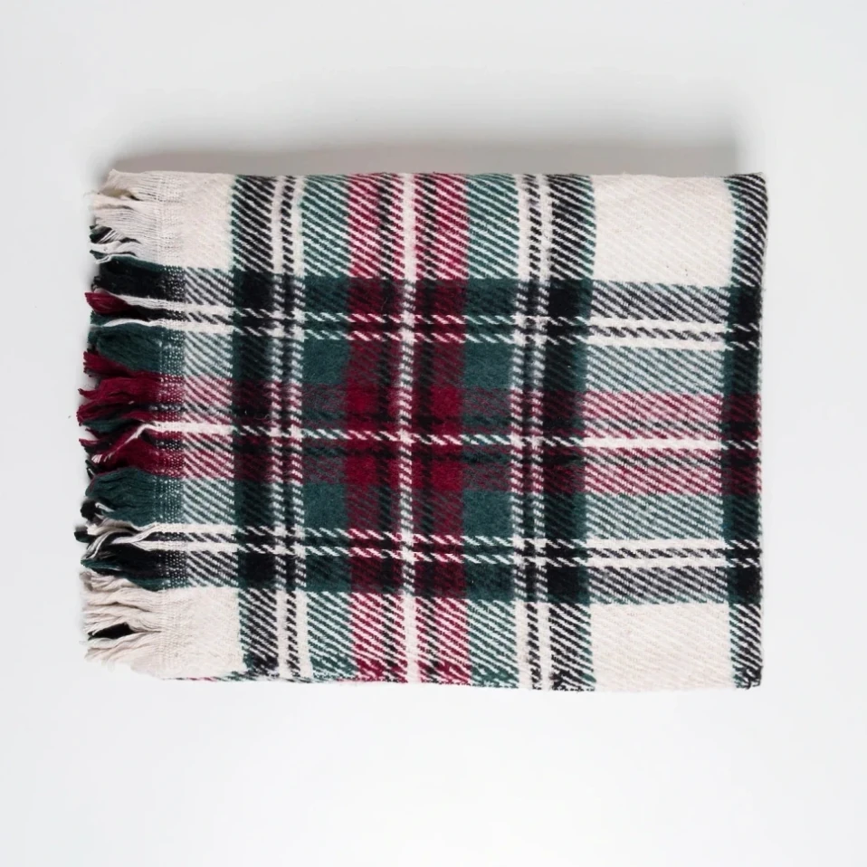 Pixie Tv Battaniyesi Yeşil Kırmızı 130x170 cm - 5