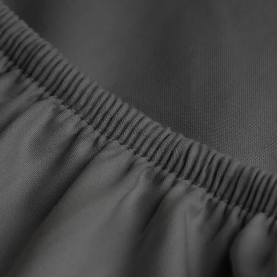 Odin 300 TC Pamuk Saten Çift Kişilik Lastikli Çarşaf Antrasit - 2