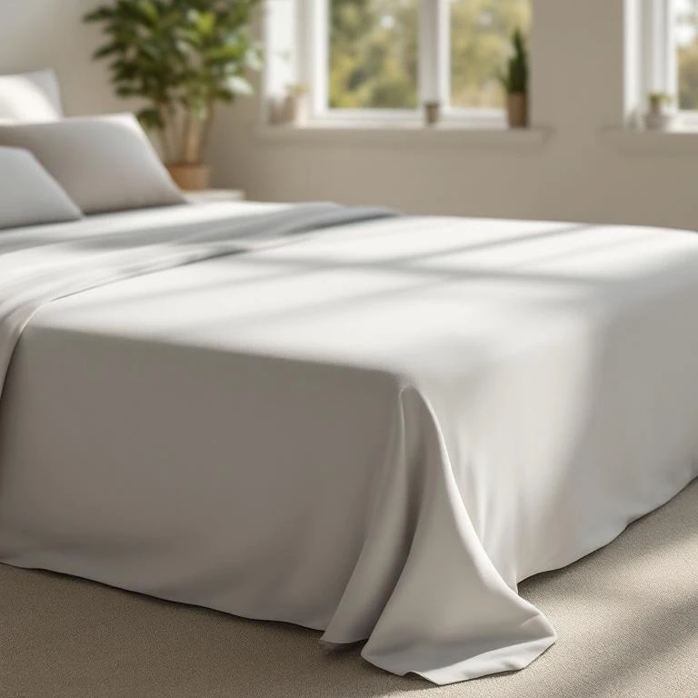 Odin 300 TC Pamuk Saten King Size Çarşaf Taş - 2