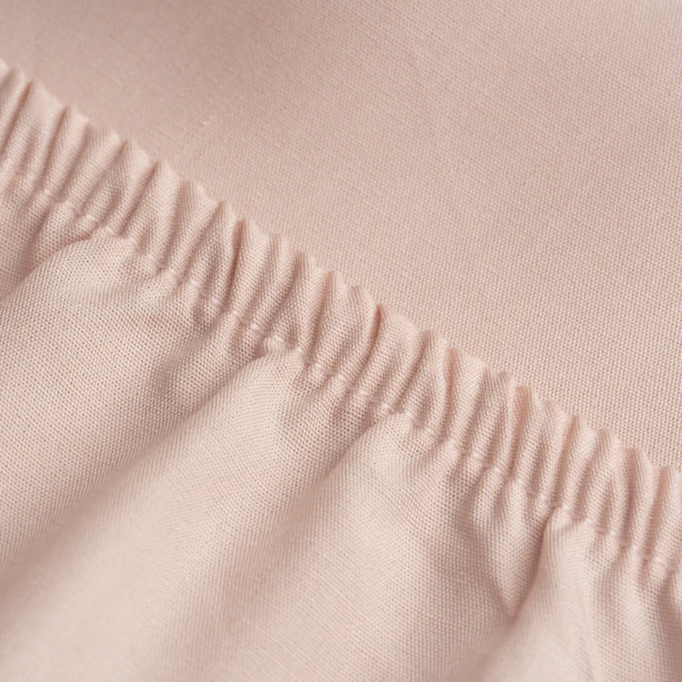 Soho 200 TC Pamuk Perkal King Size Lastikli Çarşaf Pembe - 2