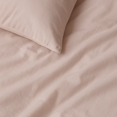 Soho 200 TC Pamuk Perkal Tek Kişilik Çarşaf Pembe 