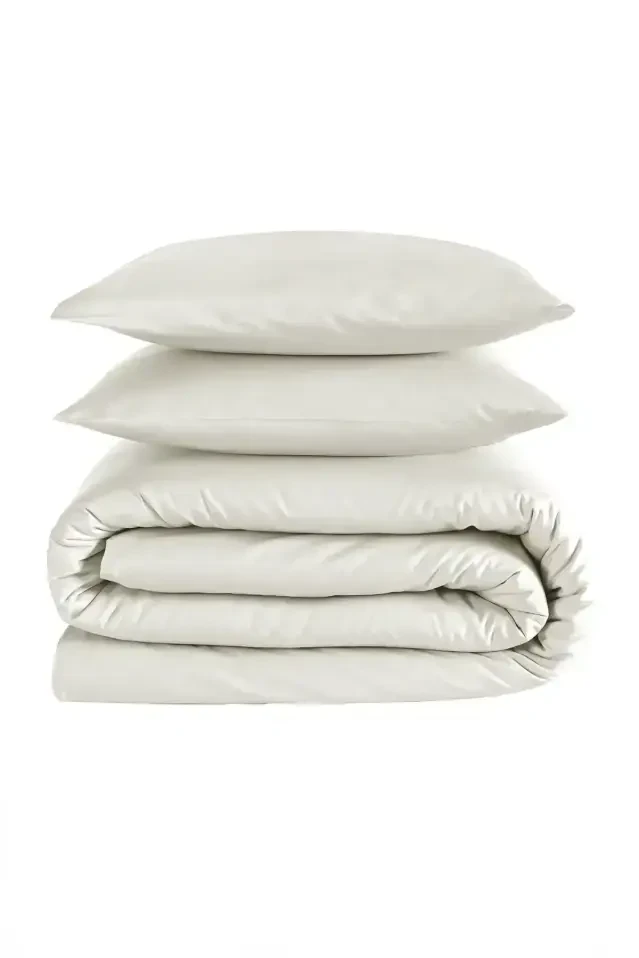 Soho 200 TC Pamuk Perkal Çift Kişilik Nevresim Seti Bej - 4