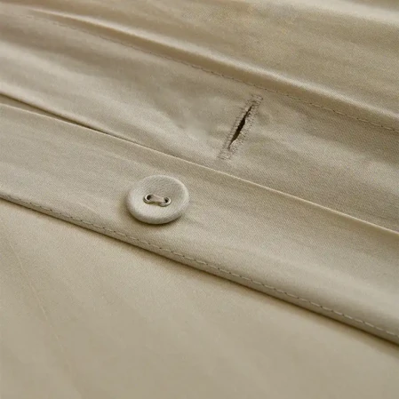 Soho 200 TC Pamuk Perkal Çift Kişilik Nevresim Seti Bej - 3