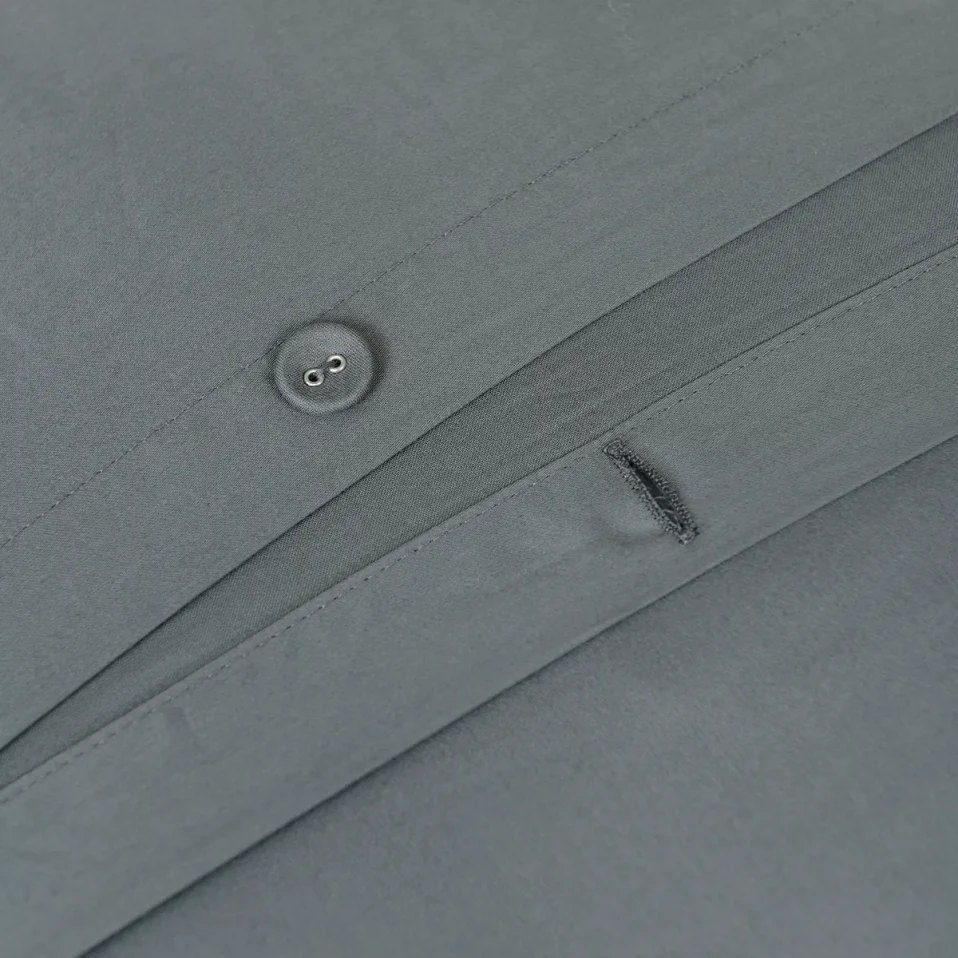 Odin 300 TC Pamuk Saten Çift Kişilik Nevresim Antrasit - 4