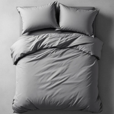 Odin 300 TC Pamuk Saten King Size Nevresim Seti Antrasit - 3