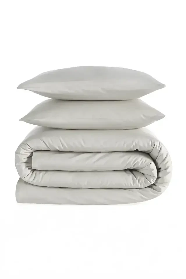 Odin 300 TC Pamuk Saten King Size Nevresim Seti Taş - 2